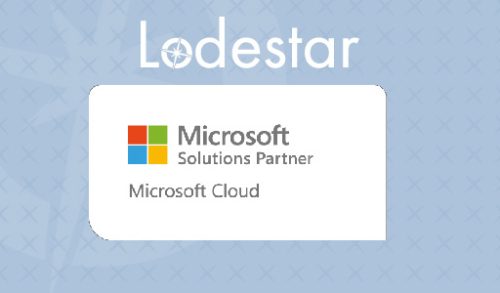 Lodestar, logo Microsoft Solutions Partner - Microsoft Cloud