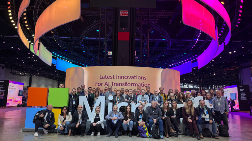 Foto di tutti i partner italiani all'Ignite 2024 di Chicago