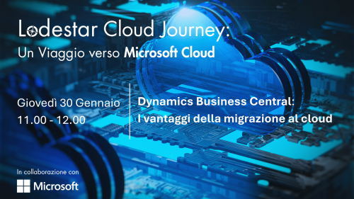 Webinar Dynamics Business Central: i vantaggi della migrazione al cloud